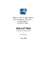 Bollettino Anno 1998 - Direzione Generale per i Beni Librari e gli ...