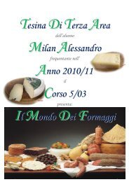 Alessandro Milan Il mondo dei formaggi