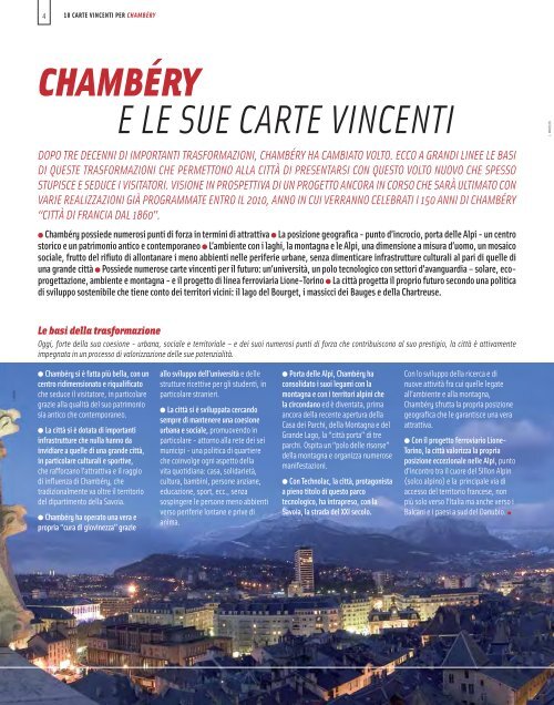 Chambery, naturalmente avvincente... - Office de Tourisme de ...