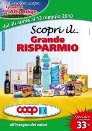 OFFERTE dal 30 aprile al 13 maggio 2010 - Sait