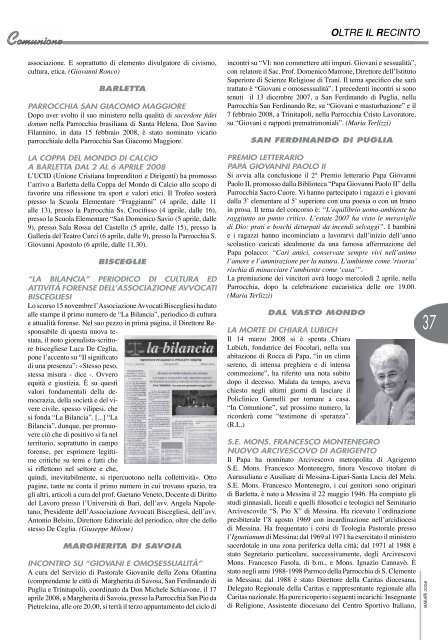 n. 2 marzo-aprile 2008 - inComunione