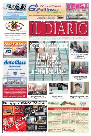 SORTEGGIO SULLE SCHEDE - Il Diario di Castrovillari