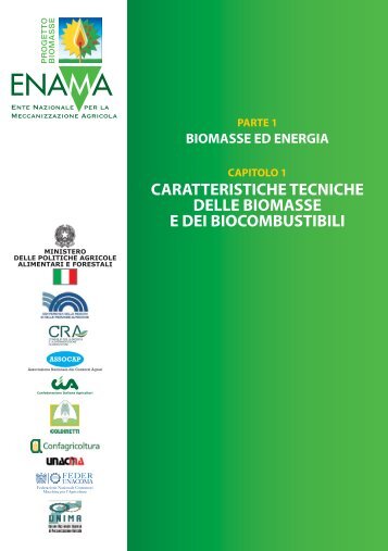 caratteristiche tecniche delle biomasse e dei biocombustibili - Enama