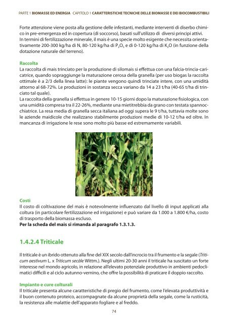 caratteristiche tecniche delle biomasse e dei biocombustibili - Enama