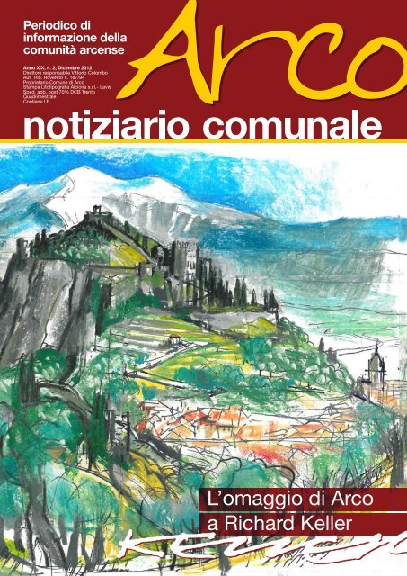 Notiziario comunale n. 2 dicembre 2012 - Comune di Arco