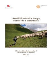 I Presìdi Slow Food in Europa, un modello di sostenibilità