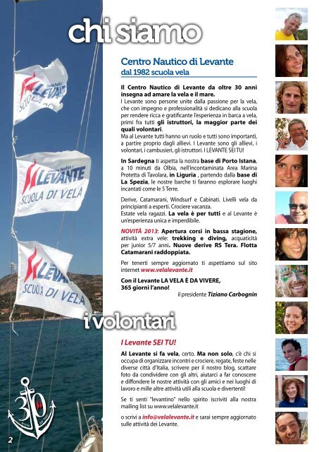 scarica il catalogo completo 2013 - Centro nautico di Levante