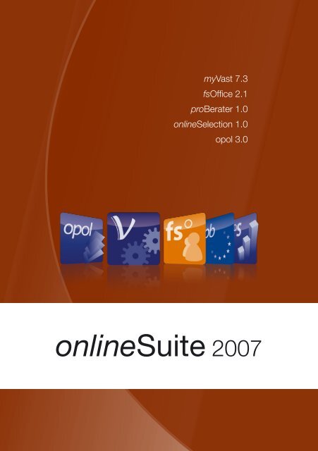 onlineSuite 1.0 - Volz Gruppe AG