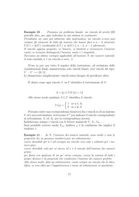 università degli studi di siena facoltà di scienze matematiche, fisiche ...