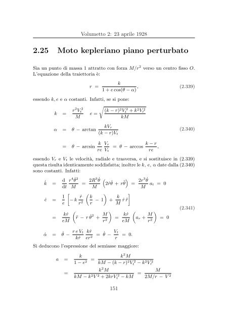 Ettore Majorana: Appunti di Fisica Teorica - Università degli studi di ...