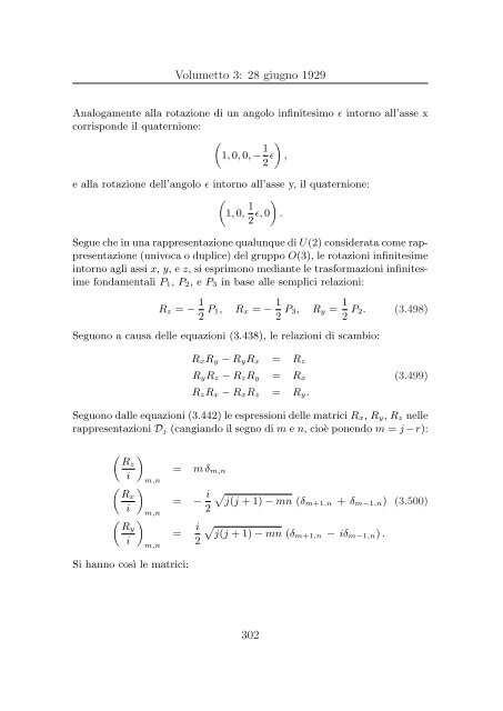 Ettore Majorana: Appunti di Fisica Teorica - Università degli studi di ...