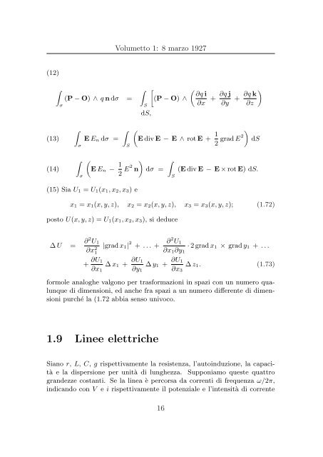 Ettore Majorana: Appunti di Fisica Teorica - Università degli studi di ...