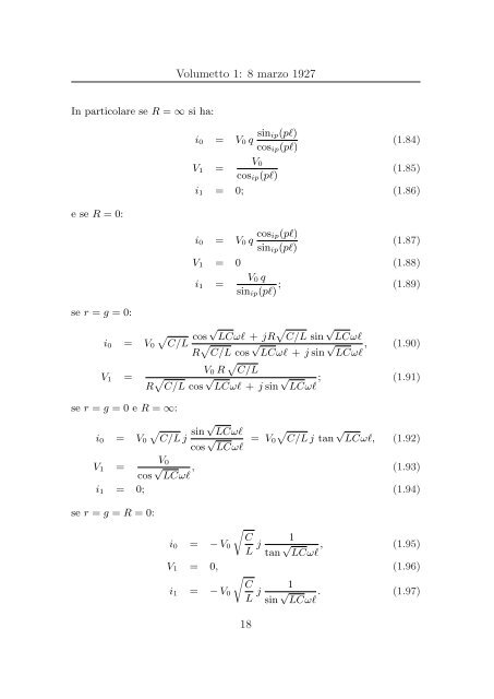 Ettore Majorana: Appunti di Fisica Teorica - Università degli studi di ...