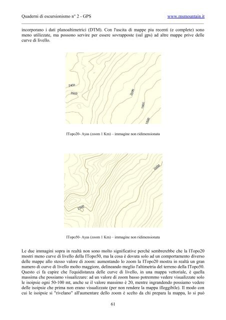 Quaderni di escursionismo n° 2 - GPS - MS Mountain