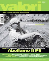 Aboliamo il Pil - Valori