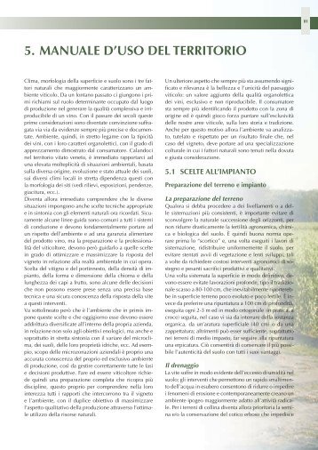 5. mANuALE D'uSO DEL TERRITORIO - Veneto Agricoltura