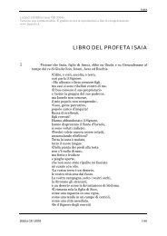 LIBRO DEL PROFETA ISAIA - Digilander libero