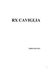 RX CAVIGLIA - Tsrm Foggia