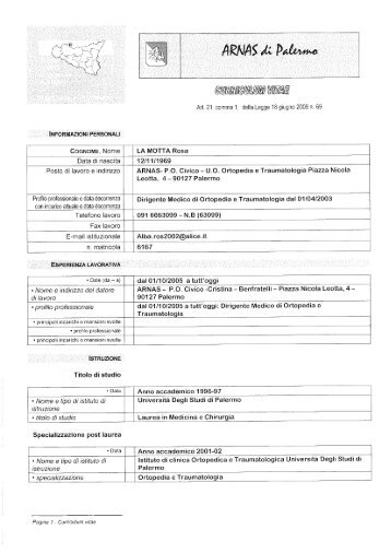 La Motta Rosa-6167.pdf - Ospedale Civico Palermo