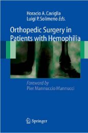 Caviglia: Orthopaedic Surgery in Hemophilia. - Famona Site
