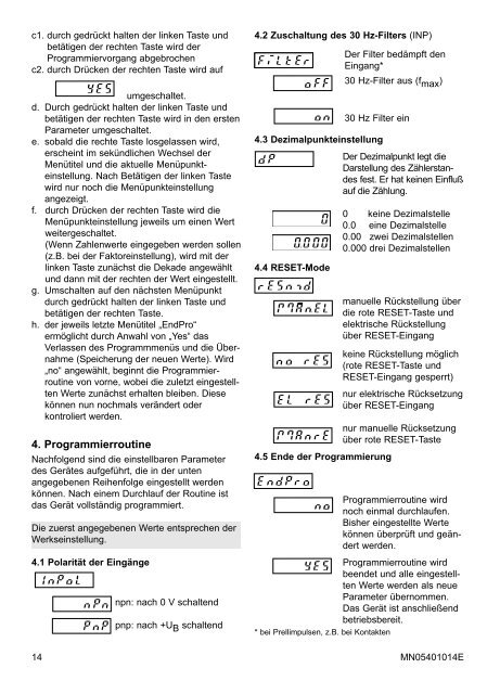 Operating Instructions Electronic Totalizer E5024E0402 - Download