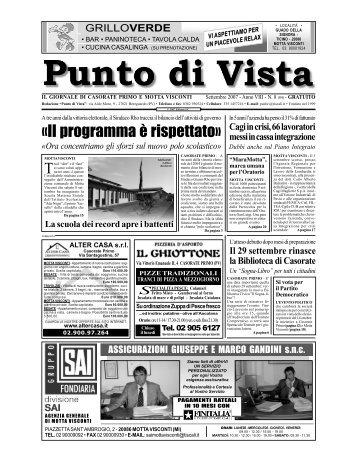 «Il programma è rispettato» - Pudivi.It