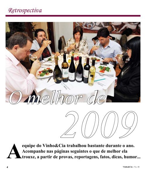 Vinhos, restaurantes, lojas, eventos, dicas, humor - Jornal Vinho & Cia