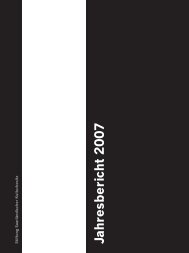 Jahresbericht 2007 - Saarland Museum
