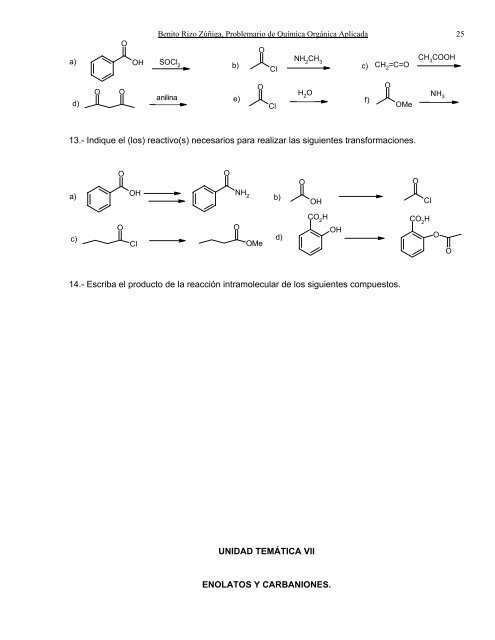 Problemario de Química Orgánica Aplicada - biblioteca upibi ...