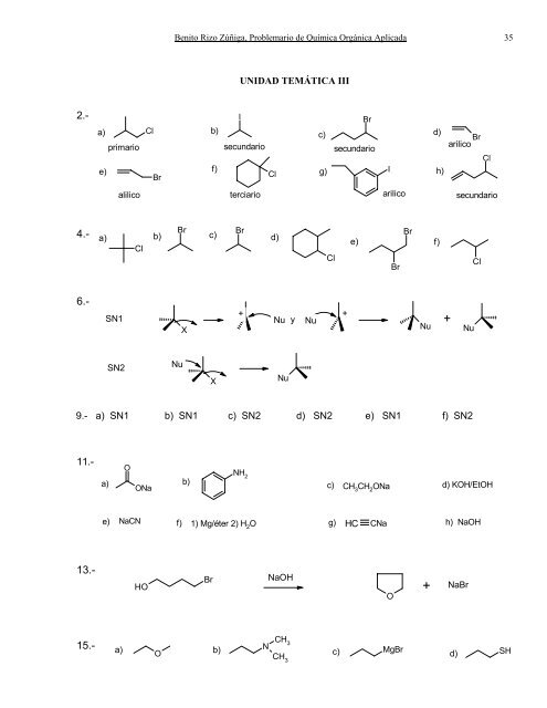 Problemario de Química Orgánica Aplicada - biblioteca upibi ...