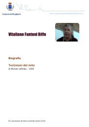 Vitaliano Fantoni Biffe - Comune di Brugherio