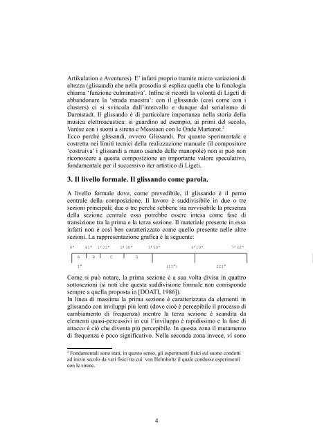 G. Ligeti: Glissandi - un'analisi - Carmine Emanuele Cella