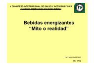 Bebidas energizantes “Mito o realidad” - Felipe Isidro Donate