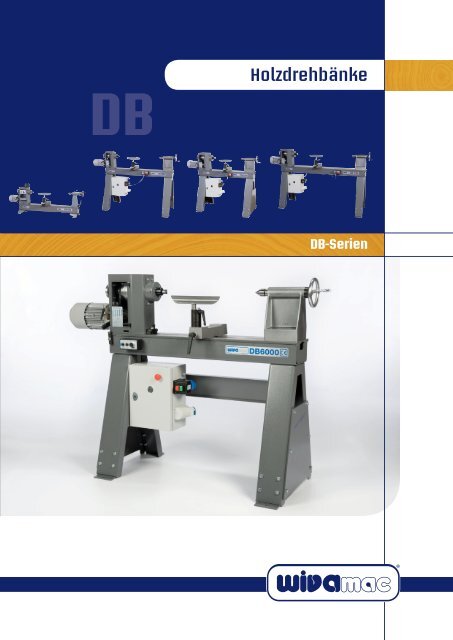 Wivamac Drechselmaschinen Prospekt