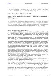 Il testo integrale e note di redazione - IL CASO.it