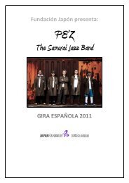 The Samurai Jazz Band - Centro Niemeyer