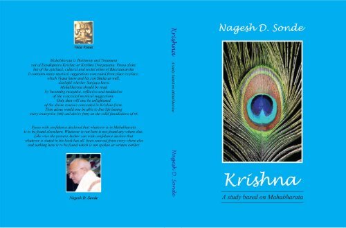 Krishna A Study based on Mahabharata - Nagesh D. Sonde