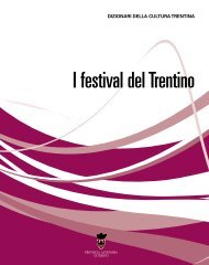 I festival del Trentino - Pergine Spettacolo Aperto