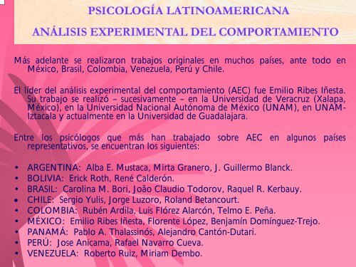 psicología latinoamericana - Ruben Ardila Ph.D