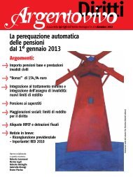 Argentovivo Diritti - Spi-Cgil Emilia-Romagna