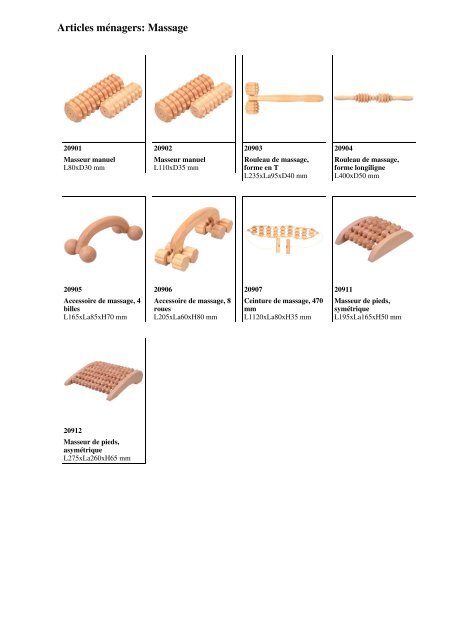 Catalogue 2012 - Hofmeister Holzwaren GmbH