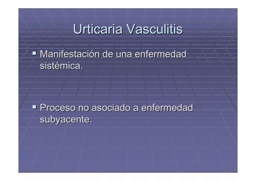 urticaria vasculitis