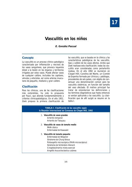 17. Vasculitis en los niños