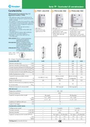 Caratteristiche Serie 7P - Scaricatori di sovratensione - AutomationJet