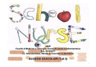 ACCESSI VASCOLARI (1 di 3) - MedWiki