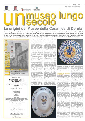 Museo della Ceramica di Deruta - Centro Studi e Formazione Villa ...
