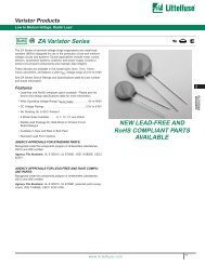 ZA Varistor Series