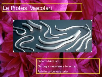 Le Protesi Vascolari - Stestox.Altervista.Org