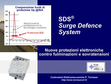SDS - Costruzioni Elettromeccaniche P.Torresan SRL