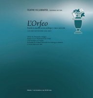 libreto: L'Orfeo - La Arcadia Jerez